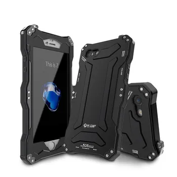 

R-JUST for Apple IPhone 7 7 plus Aluminum Case Splashing water/anti-dusty/anti-shock Phone Cases Hard Back Covers