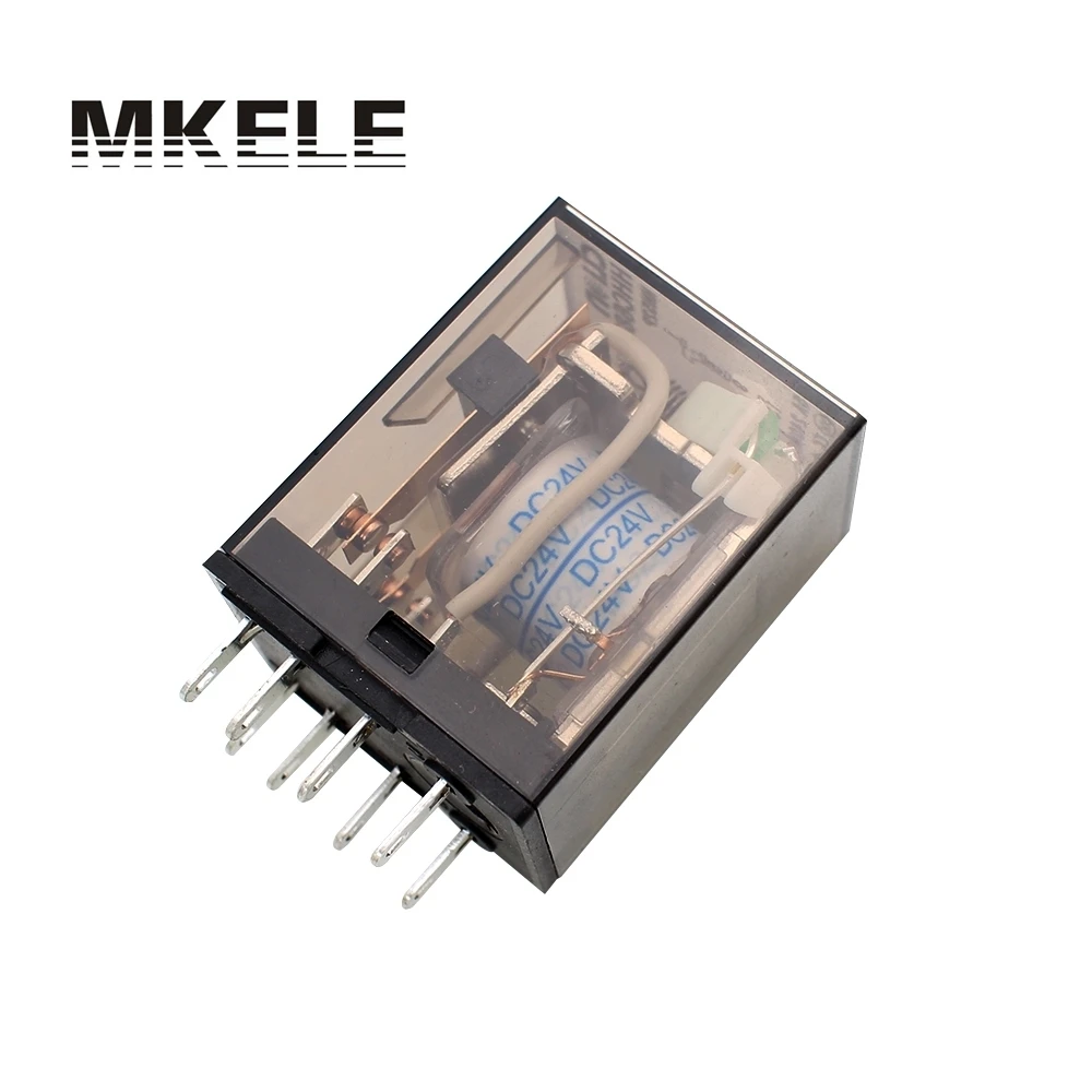 Buy HHC68B 2Z HH52P DC 24V Coil 8 Pins DPDT 5A