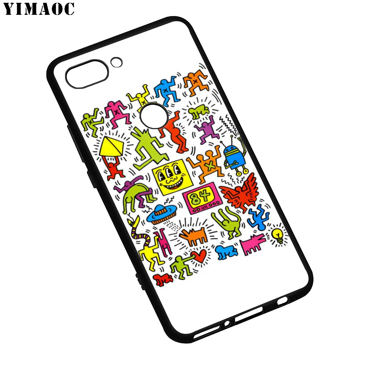 Мягкий силиконовый чехол для телефона YIMAOC Keith Haring art Для Xiaomi MI 10 9 9T CC9 CC9E A3 Pro 8 SE A2 Lite