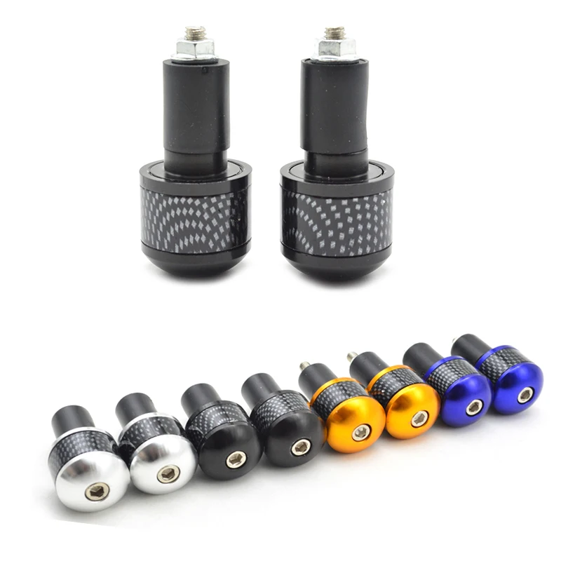 

7/8" 22mm Universal Motorcycle Accessories Motorcycle Handlebar Grips Ends CNC Aluminum Hand Bar Ends For Honda KTM YAMAHA