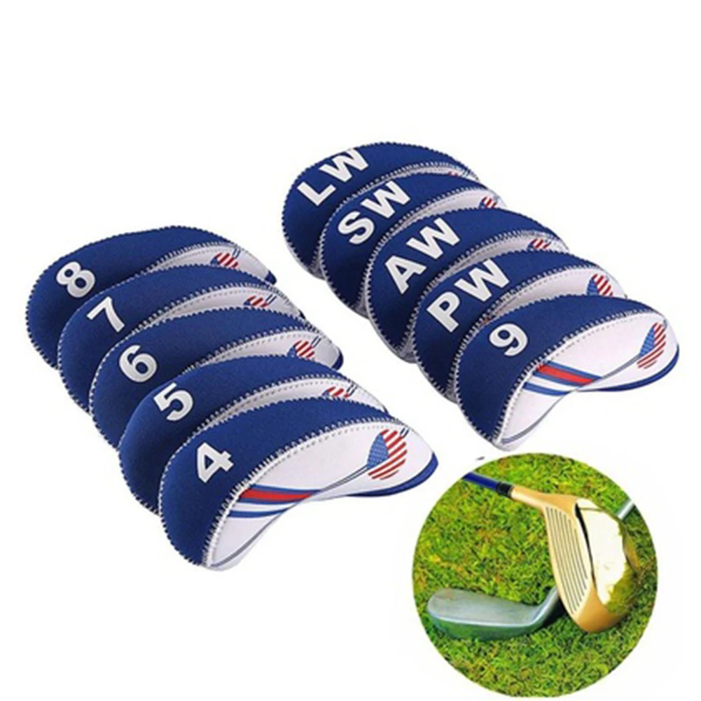 جديد Arrivials نوادي الجولف Brassie يغطي مجموعة 10 قطعة النيوبرين الأبيض معنا العلم Headcovers في الهواء الطلق إكسسوارات الغولف جديد Arrivials نوادي الجولف Brassie يغطي مجموعة 10 قطعة النيوبرين الأبيض معنا العلم Headcovers في الهواء الطلق إكسسوارات الغولف