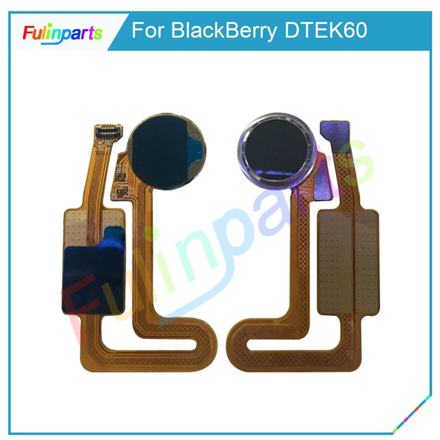 

For BlackBerry DTEK60 dtek60 Fingerprint Sensor Home Button Return Flex Cable Replacement Parts Black