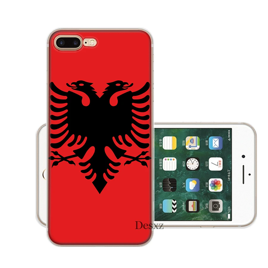 Albania мобильный чехол для телефона жесткий чехол для iPhone 5 5S SE 6 6s 7 8 Plus iPhone 11 Pro X XR XS Max защита - Цвет: H3