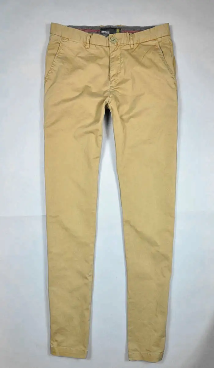 Smog male slim small trousers casual pants cotton trousers 100%  Men|trousers|pants hosepants green - AliExpress