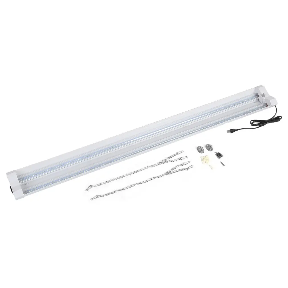 

1215mm Ultra Bright Store Shop LED Tube Light Lamps 5000K Double Integrated LED Fixture Daylight Ceiling Light