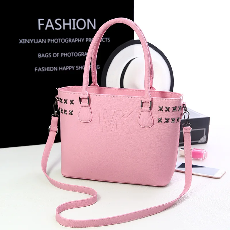 

New 2016 Fashion PU Leather Women Handbag Ladies Shoulder Bag High Quality Women Bag Female Casual Tote Bag For Ipad Bolsos