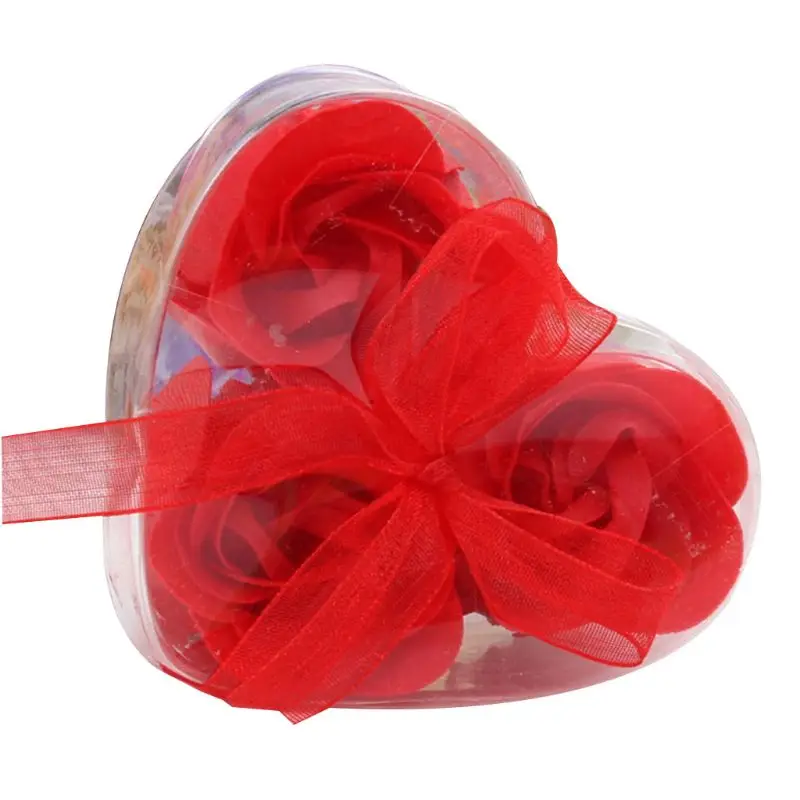 Сердце Ароматическая ванна лепестки тела романтическая роза мыло украшение для свадьбы подарок