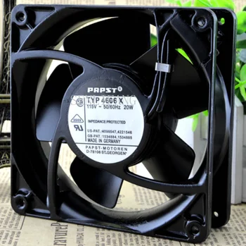 

Free shipping TYP4606X AC 115V 20W 50/60HZ 2 Wires 12038 120*120*38mm 12cm 4500RPM All Metal High Temperature Cooling Fan