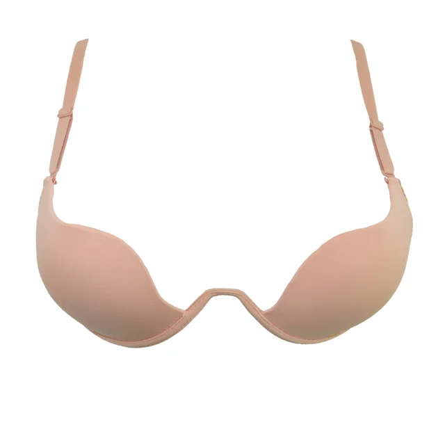 2019 Women Wedding Bra Low Cut Push Up push up Bras for women Deep U