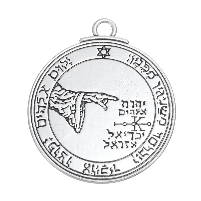 Dawapara Pentacle of the Moon Talisman key браслеты Соломона charm pendants|pentacle pendant|pentacle moonpentacle bracelet |