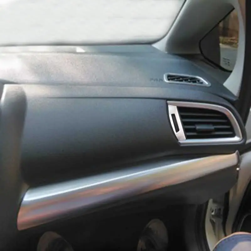 

Air Conditioner Interior Durable Automovil Auto Modified Modification Bright Sequins Sticker Strip 14 15 16 17 18 FOR Honda Fit