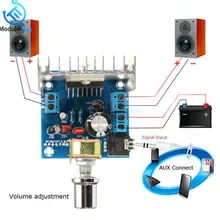 Amplifier-Board Audio-Power Digital Dual-Channel Tda7297-Version Stereo DC 15W 9-15V