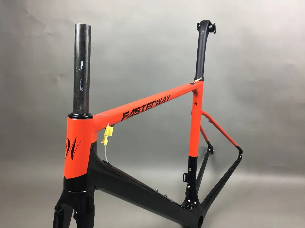 Top 2019 design super light FASTERWAY classic carbon road frameset D Brake carbon bike frame:Frameset+Seatpost+Fork+Clamp+Headset 155