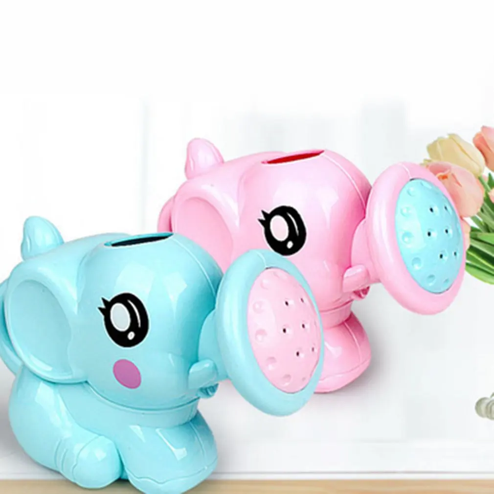 

Lovely Plastic Elephant Shape Water Spray Toy Baby Bath Toy for Baby Shower Swimming Toys Kids Gift Drop Shipping Sale