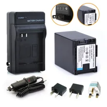 Probty 1 x BP-827 BP827 Батарея машины Зарядное устройство + переходник для Canon HF10 HF11 HF100 HF20 HF200 HF S10 S11 S100 S20 S21