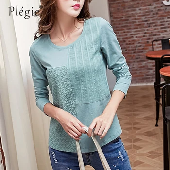 

Plegie Womens Tops And Blouses Cotton Chemise Femme Embroidery Blouse Plus Size Shirt Women Shirts Blusas Mujer De Moda 2018