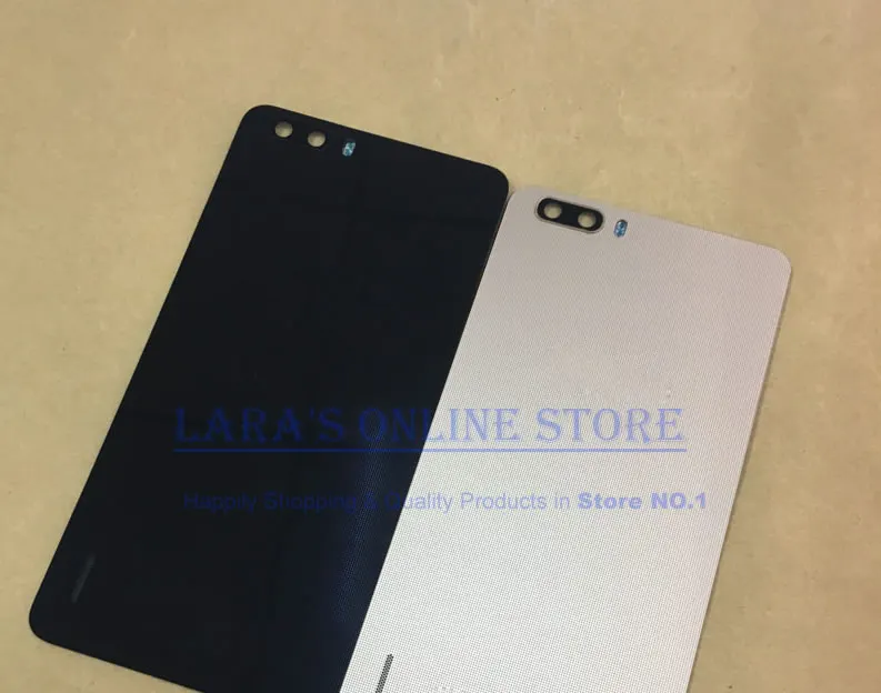 Стеклянная задняя крышка батарейного отсека для Huawei Honor 6 Plus Задняя стеклянная +