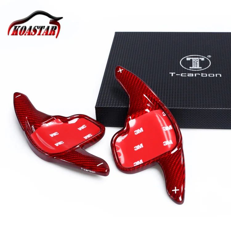 Real Carbon Fiber Paddle Shift Steering wheel shift paddle paddle shift switch for 1 2 3 4 5 6 7 Series X1 X4 X5 X6