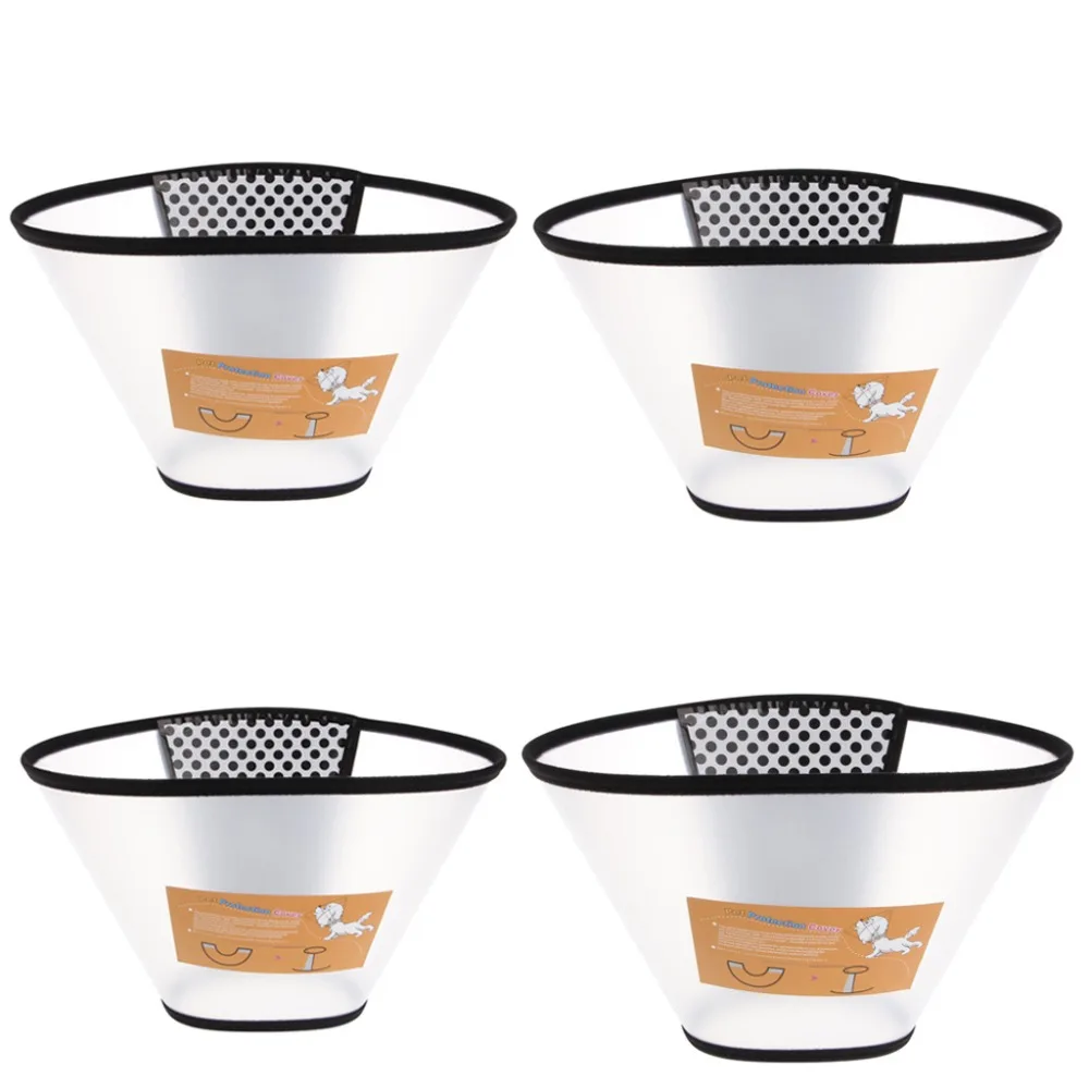 Safety Anti Bite Neck Collar Cover Healing Cone Protective Pet Dog Cat