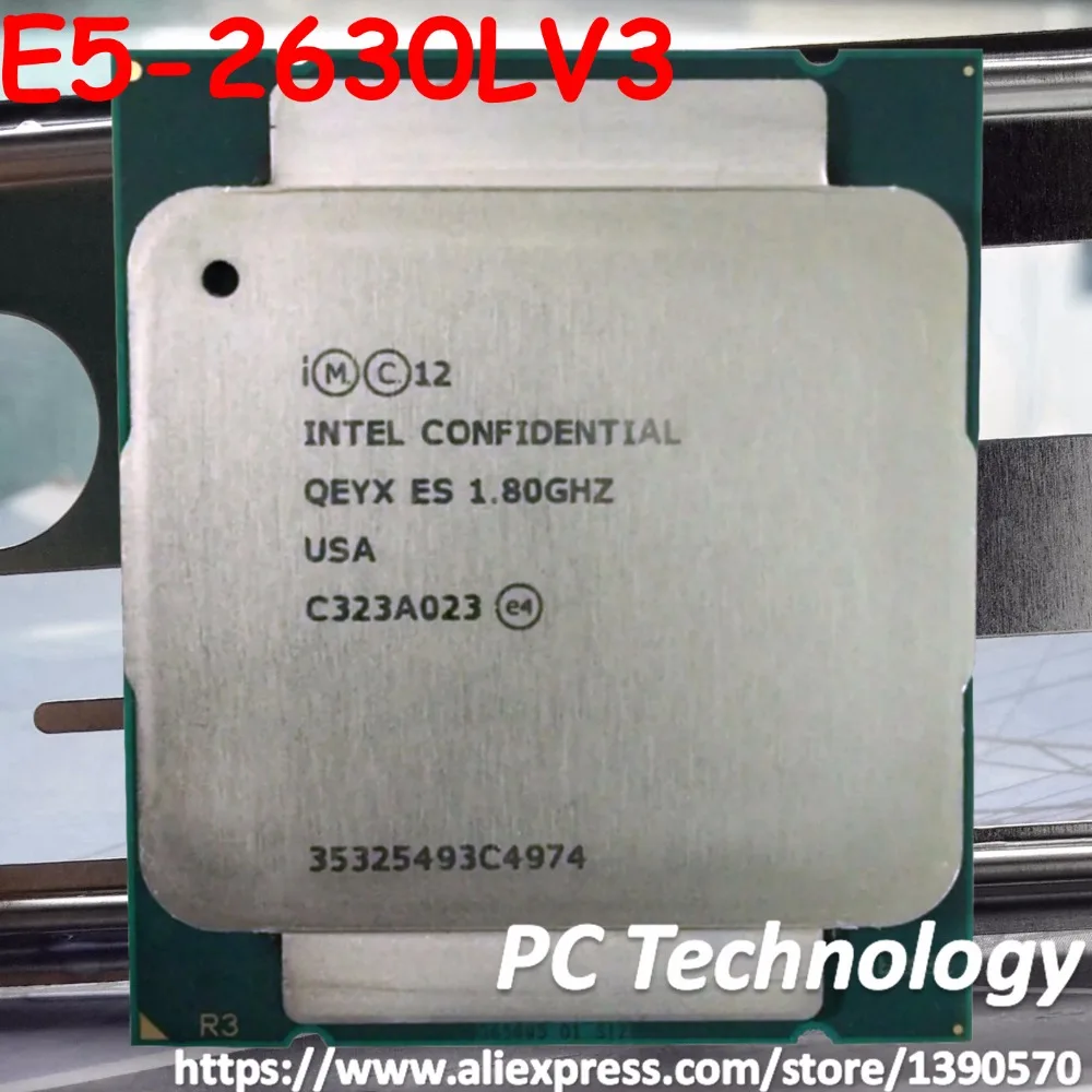 

Original Intel Xeon ES QEYX E5 2630LV3 CPU 8-core 1.8GHZ 20M LGA2011-3 E5-2630L V3 processor E5 V3 Engineering sample E5-2630LV3
