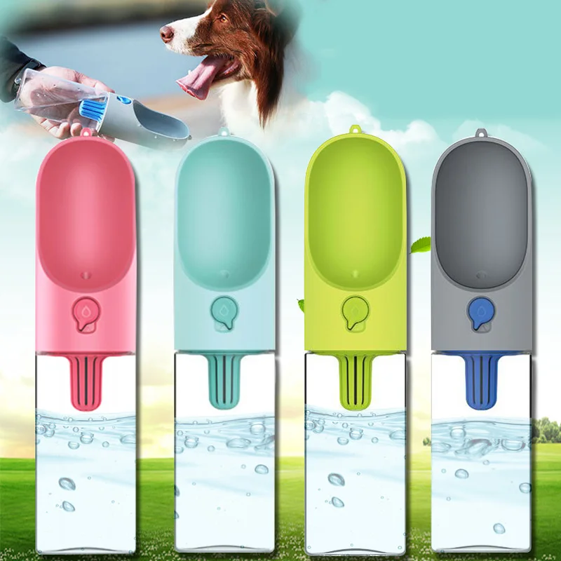 Portable Pet Dog Water Bottle Automatic Dog Water Bowl Fountain Pet Outdoor Travel Drinking Water Feeder Storage Water Container7