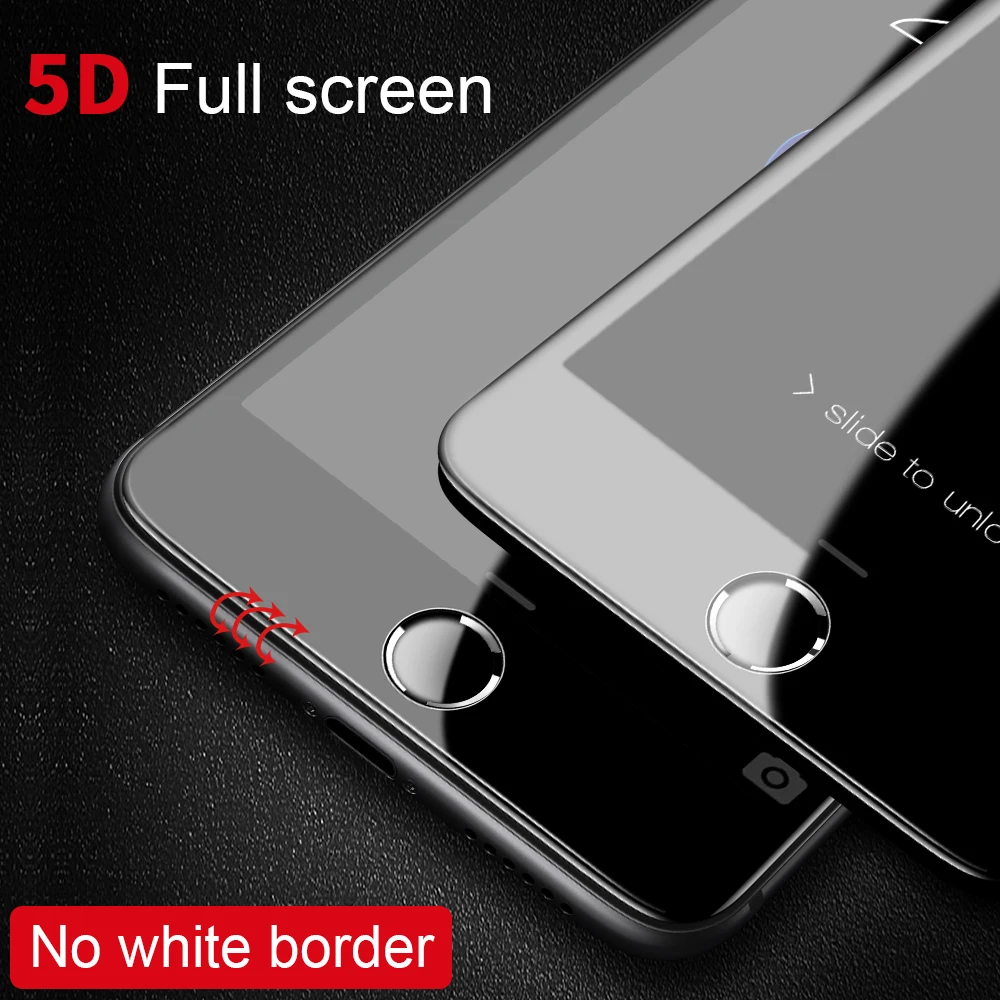  Essager 5D Screen Protector für iPhone 8 7 6 6 S S Plus 03mm Vorne Abdeckung Gehärtetem Glas Für iP