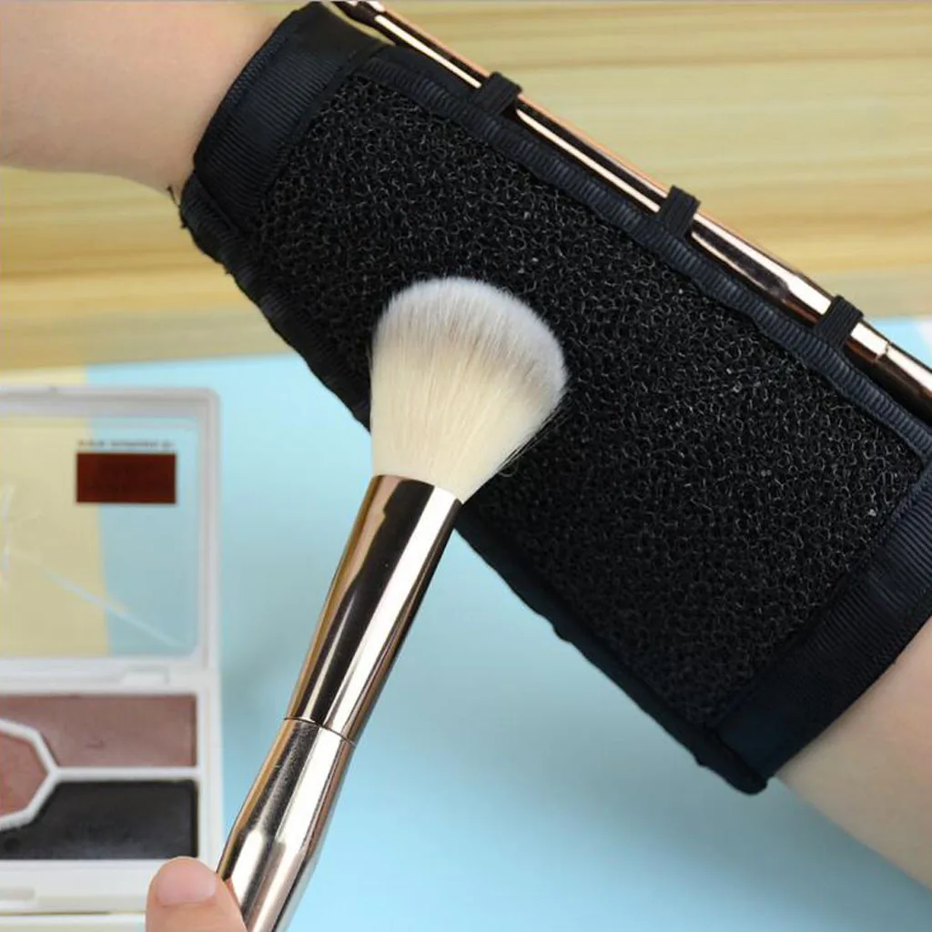 

Cosmetic Make Up Washing Brush Color Switch Band Cleaner Arm Pro Band Makeup Remover Sponge Brush Holder Cleaning Tool Maquiagem
