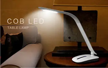 

[Seven Neon]12pcs fashion Portable 7W 30LM 7degree dimmable light,any angle adjustable,led desk lamp,led desk child reading lamp