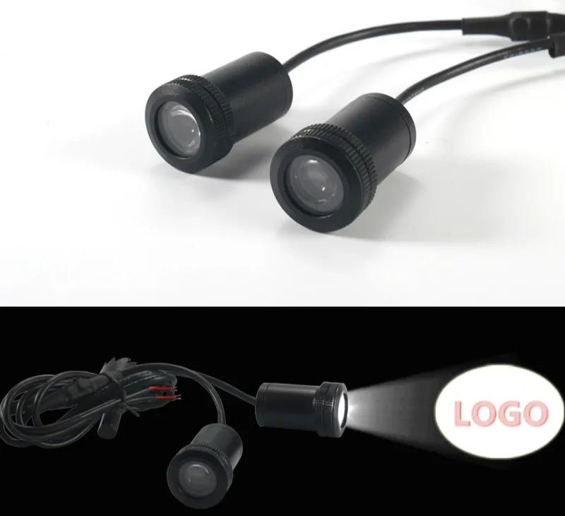 

2 Pcs LED Car Door Lamp welcome logo projection Light for For BMW Toyota Honda Nissan Hyundai Kia Volkswagen Audi Ford