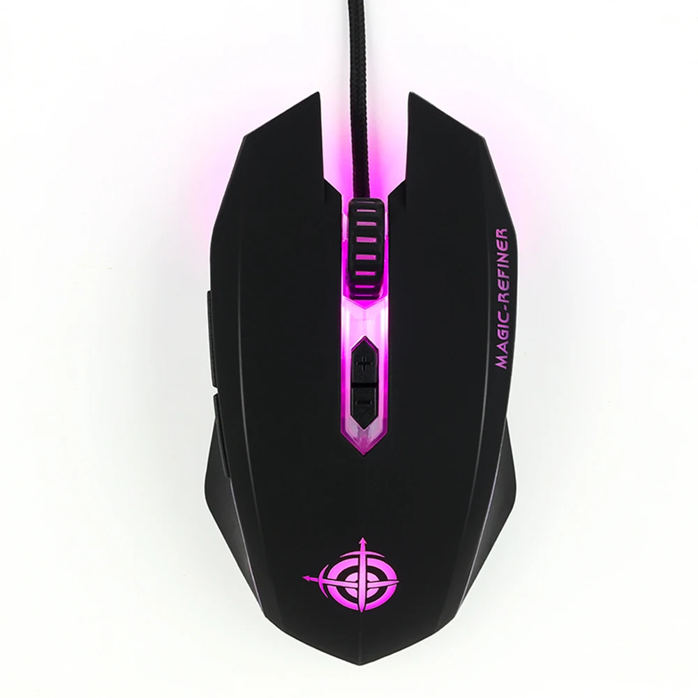 

MG5 Wired Computer Mouse Professional Gaming Mouse 7 Keys Electronic Sports Optical Glowing USB Mouse LOL