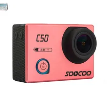 SOOCOO C50 Action 4 K 24fps Спортивная камера WIFI гироскоп регулируемые углы обзора NTK96660 30 м водонепроницаемая Спортивная DV Экшн-камера