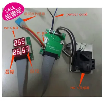 

2 in one signal analysis module of PM2.5 dust sensor + temperature and humidity sensor