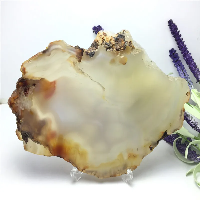 Natural Beautiful Agate Slice Irregular Quartz Geode Table Onyx Mat for Drinks Gift Polished Mineral Home Decoration | Дом и сад