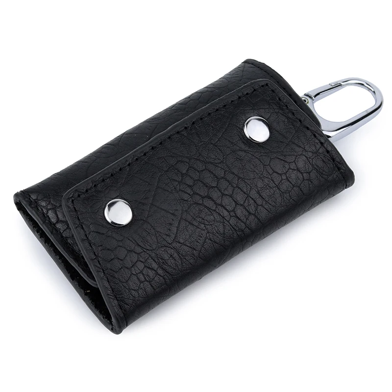 

Guaranteed Men's Wallet Holder Key Housekeeper New Arrivals Genuine Leather European And American Key Chain Bag Key Wallet 2018