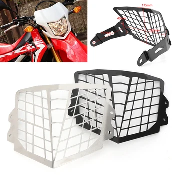 

Motorcycle Front Headlight Lens Cover Protector Grill For Honda CRF250L CRF250M CRF 250 L/M 2012-2017 Stainless Steel Grille