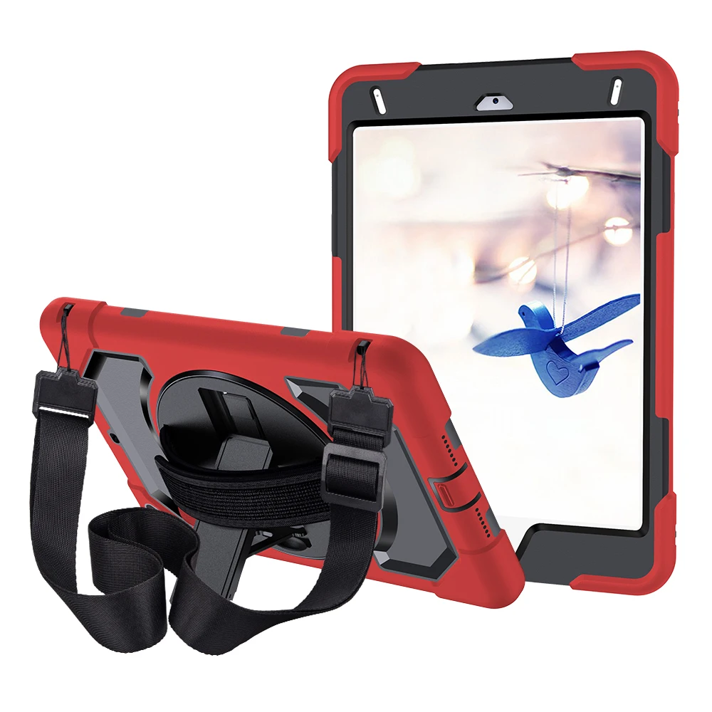 

Miesherk Case for iPad Mini 5 4 Tablet Cover with Pencil Holder Hand Strap Shoulder Band MINI5 2019 8 inch Universal FHL06