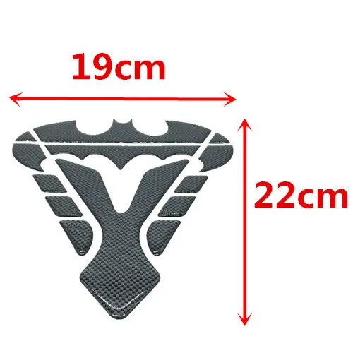 Углеродное волокно Топливный Газ масло кепки бак Pad Tankpad протектор мотоцикла Стикеры для Kawasaki Yamaha Honda Suzuki KTM BMW - Цвет: S0230