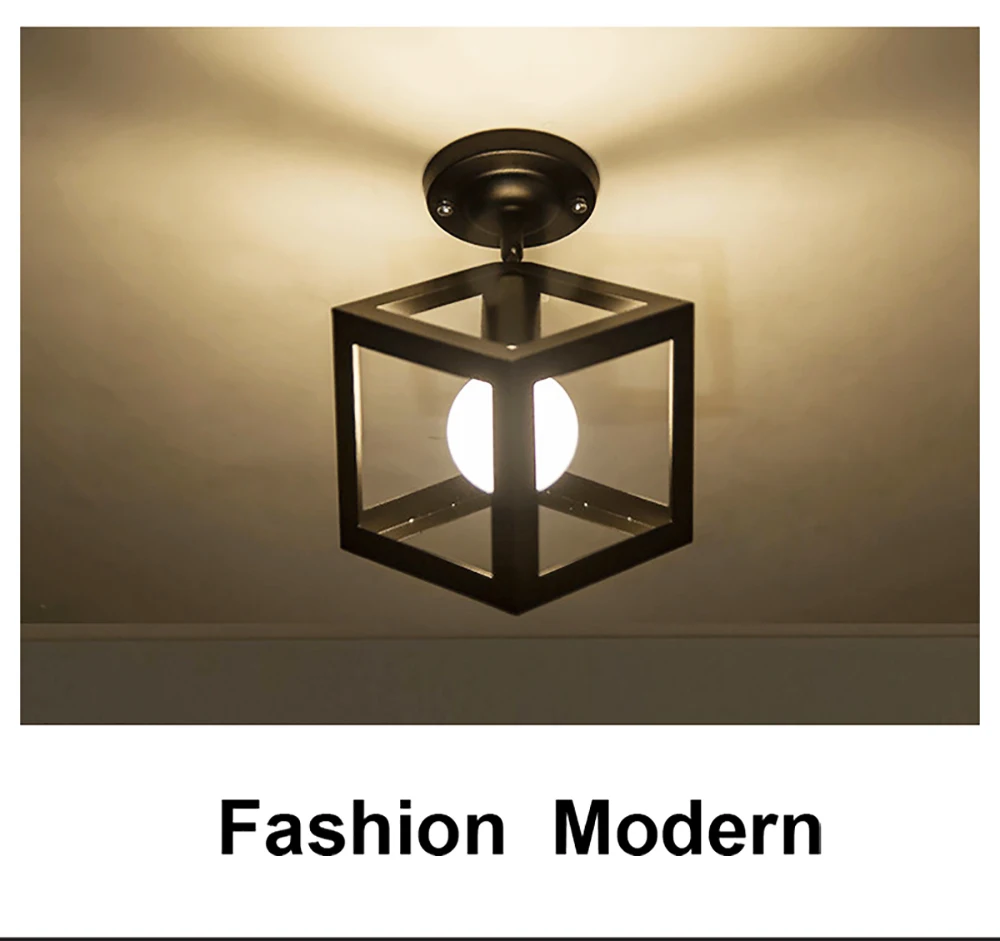 GO OCEAN Ceiling Lights Modern LED Ceiling Light Foyer Bed Room Lamps E27 Iron Plated for living room Chandelier Ceiling (13)