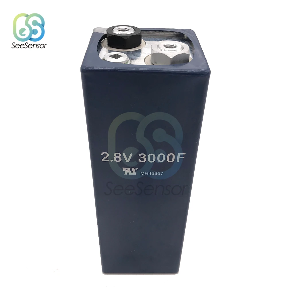 

Farad Capacitor 2.8V 3000F Super Capacitor Ultracapacitor Automotive Capacitor Low ESR High Frequency Automotive Power Supply