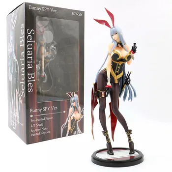 

Anime game valkyria chronicles Selvaria Bles Bunny Girl Sexy Girl Action Figure Model Collection Gift Toys 32cm