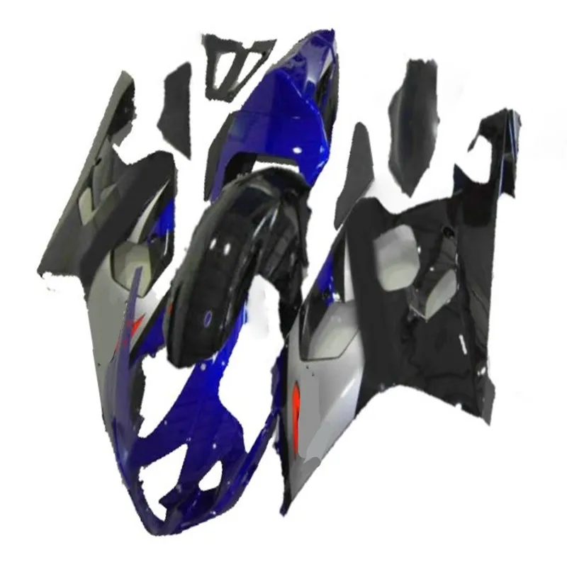 Набор+ подарки мотоцикл обтекатель комплект для GSXR600 750 K4 04 05 GSXR 600 GSXR 750 2004 2005 ABS Обтекатели для синего, серебристого, белого цвета