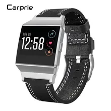 Новая лучшая цена! Модные роскошные кожаные Сменные аксессуары браслеты ремни для Fitbit Ionic oct24