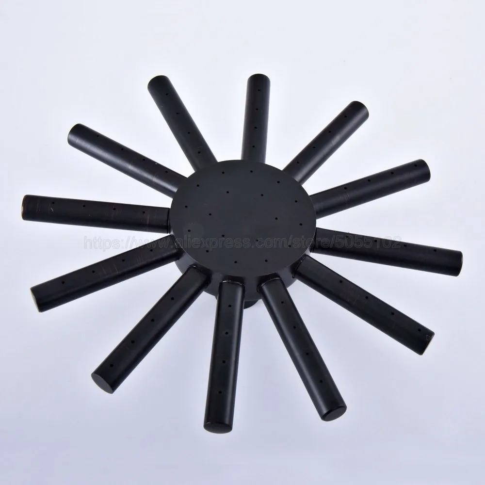 7.7 Inch Oil Rubbed Bronze Shower Head Water Rains Shower Head With Shower Bathroom Set Wall Mounted Shower Head zsh245