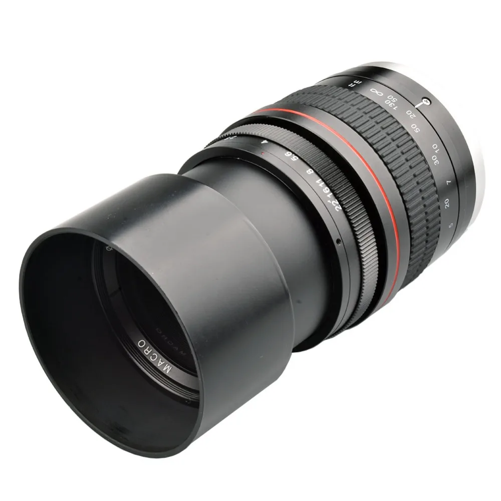 135 мм F2.8 телефото объектив с фиксированным фокусным расстоянием для Canon 6D 6DII 7DII 77D 760D 800D 70D 80D 5DIV 5diii Nikon D3400 D5300 D760D камеры