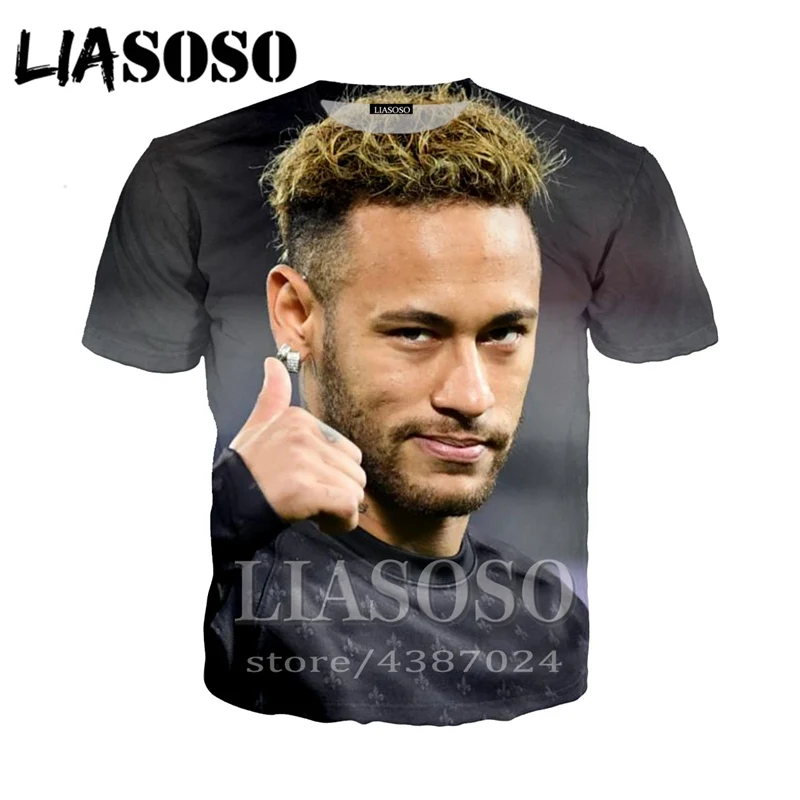 

Women fashion anime homme Neymar shirts hip hop funny streetwear kids 3D print hoodies Harajuku ball men t shirt Sweatshirt E359