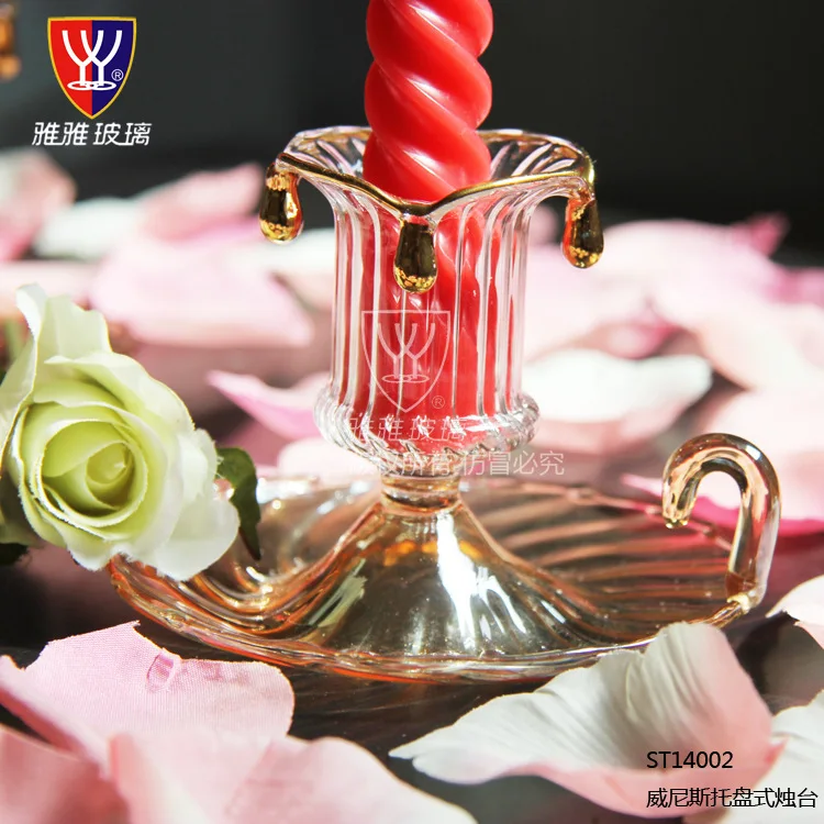 

Patent Export Venice Colorful Candlestick Creative Glass Gifts Home Decoration Accessories