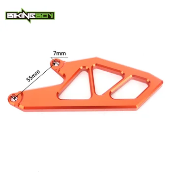 

BIKINGBOY CNC Billet Front Sprocket Chain Cover Guard Protecter fit for KTM SX-F 250 SXF 250 SX250F 2011 11 Orange / Silver