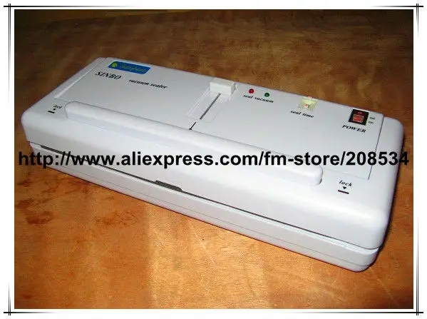 DHL/FEDEX/EMS Free Shipping! 220V/110V SINBO DZ-280 Household Food vacuum Plastic Bag Sealer Sealing Machine