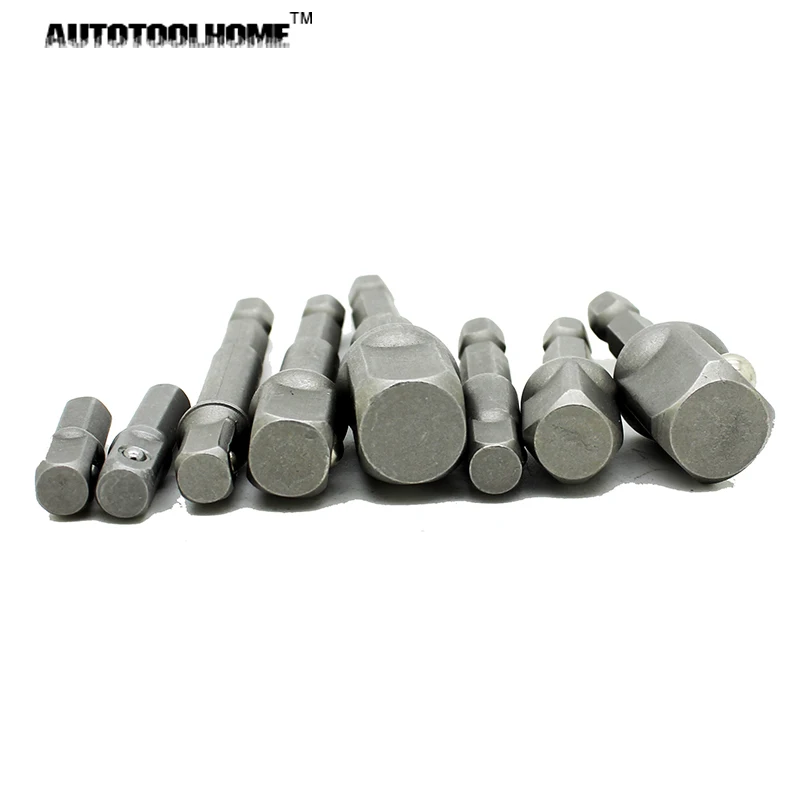 Адаптер с шестигранным хвостовиком AUTOTOOLHOME 8x 1/4 Отвертка удлинитель гаечного