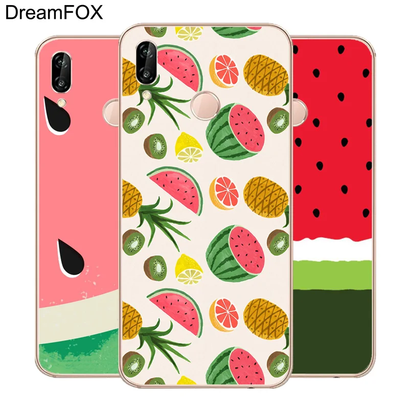 DREAMFOX M490 фрукты горячий Мягкий ТПУ силиконовый чехол для Huawei Honor 6a 6C 7X9 10 P20 P30 Lite Pro P